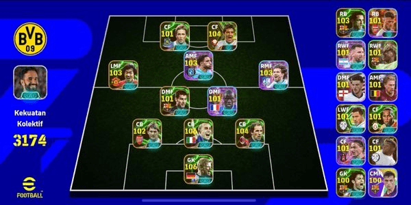 Gambar Product eFootball EPIC Account 3100+ Strength - Cheap & Guaranteed
