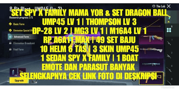 Gambar Product PUBG SET SPY X FAMILY