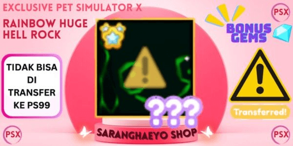 Gambar Product RAINBOW HUGE HELL ROCK - TRANSFERRED