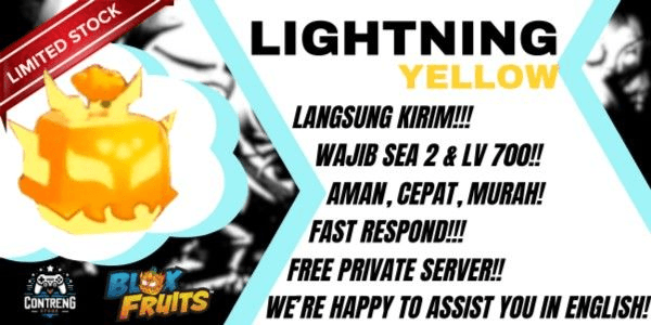 Gambar Product Lightning (Yellow)