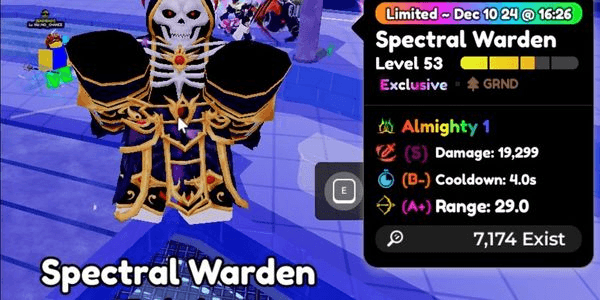 Gambar Product Spectral Warden (UNEVO) Trait Almighty