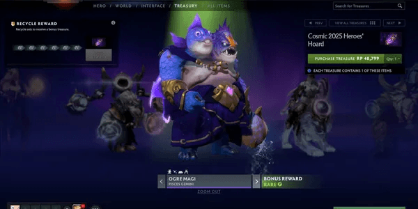 Ogre Magi Pisces Gemini Heroes Hoard Collector Cache 2025
