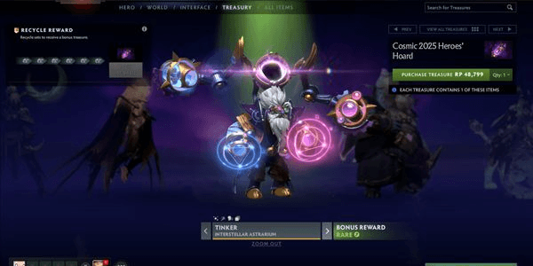 Gambar Product Tinker Interstellar Astrarium Heroes Hoard Collector Cache 2025