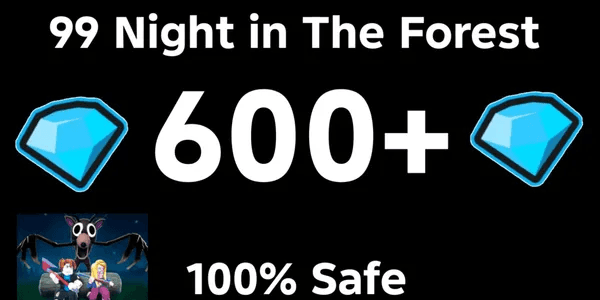 Akun 600 Diamonds - 99 Night in The Forest