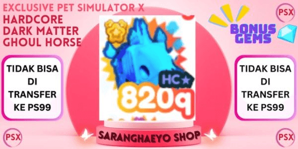 Gambar Product HARDCORE DARK MATTER GHOUL HORSE | HALLOWEEN 2023
