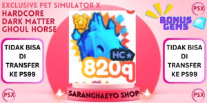 HARDCORE DARK MATTER GHOUL HORSE | HALLOWEEN 2023