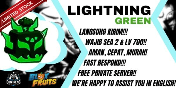 Gambar Product Lightning (Green)