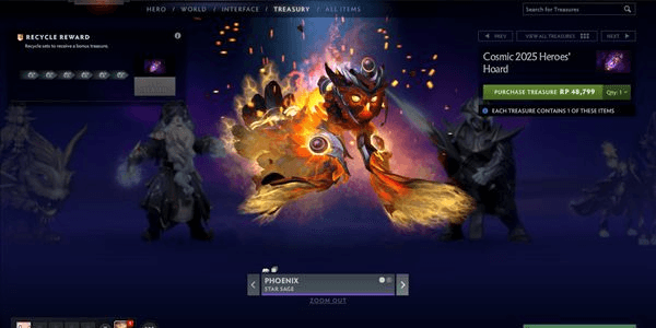 Gambar Product Phoenix Star Sage Heroes Hoard Collector Cache 2025