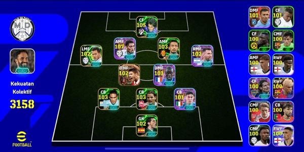 Gambar Product eFootball EPIC Account 3100+ Strength - Cheap & Guaranteed