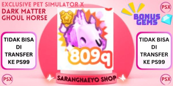 Gambar Product DARK MATTER GHOUL HORSE | HALLOWEEN 2023