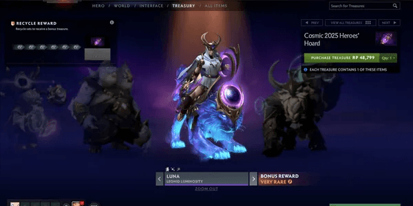 Luna Leonid Luminosity Heroes Hoard Collector Cache 2025