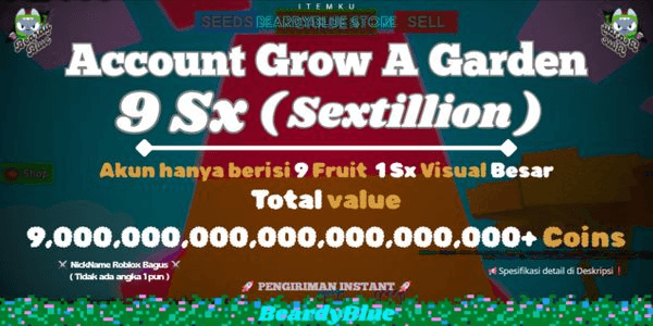 Gambar Product Account Grow A Garden | Instant Delivery #3