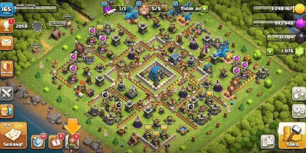 Gambar Product Town Hall 12 Wall Merah, Murah Aman dan Keren