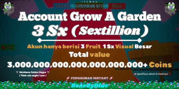 Gambar Product Account Grow A Garden | Instant Delivery #1