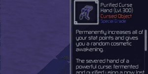 Purified Curse Hand