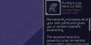 Purified Curse Hand