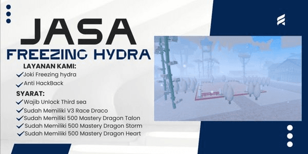 Gambar Product Freezing hydra island
