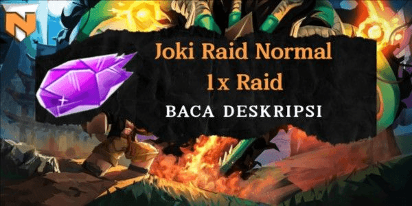 Gambar Product Joki per raid/fragment by Req