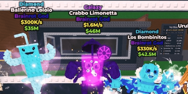 Gambar Product CRABBO LIMONETTA GALAXY $1,6m/s - BRAINROT GOD