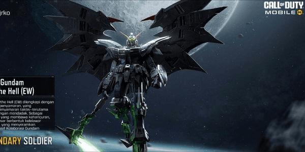 Gambar Product Call of Duty Mobile plain account Character Legend Gundam