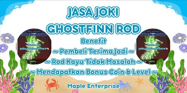 Gambar Product Joki Ghostfinn Rod | Fish It!