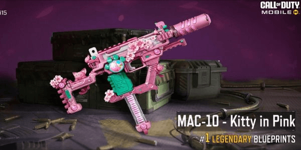 Gambar Product Call of Duty Mobile account plain Legend MAC-10