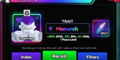 Gambar Product Monarch Frieza (Friezo) (plain account reroll)