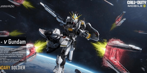 Gambar Product Call of Duty Mobile plain account Character legend V Gundam
