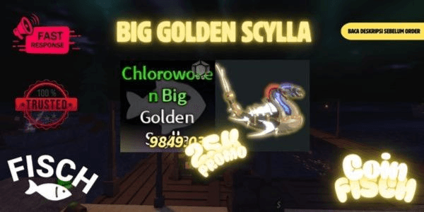 Gambar Product Golden Scylla