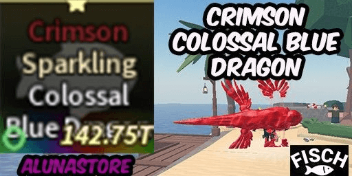 Gambar Product Crimson Colossal Blue Dragon (Colossal Blue Dragon) - Fisch - RBL