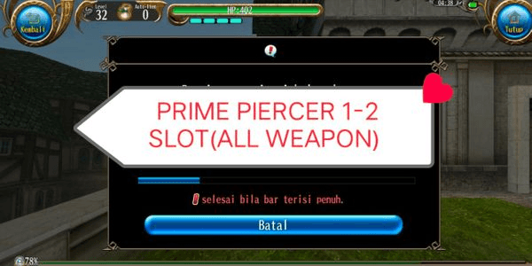 Gambar Product PRIME PIERCER 1-2 SLOT ALL WEAPON