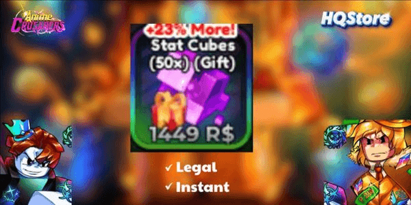 Gambar Product [x50] Stat Cube