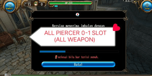 PIERCER 0-1 SLOT ALL WEAPON