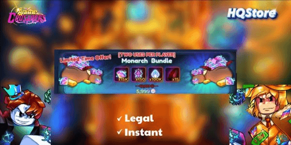 Gambar Product Monarch Bundle - Anime Crusaders