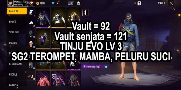 Gambar Product #5 AKUN FREEFIRE SESUAI GAMBAR