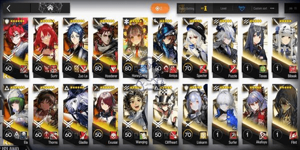 Gambar Product AK GLOBAL EARLYMID 8*6 , 2 LIMITED YU AND ELA R6S , THORN,SURTR,ZUO LE,GLADIA,HOEDERER,EXUSIAI