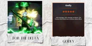 Godly For The Delta | Mythic Trait - A Universal Time (AUT)