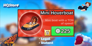 Mini Hoverboat