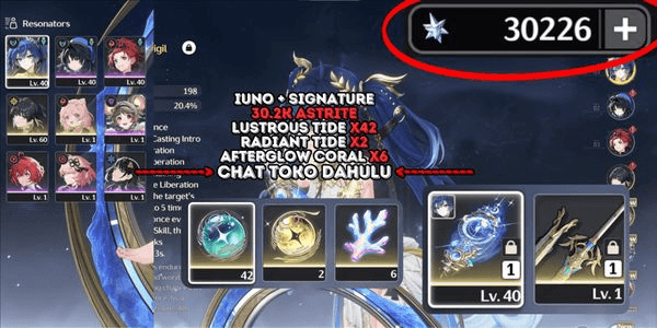 Gambar Product [30.2K ASTRITE][5SSR] IUNO + SIGNATURE + ENCORE + BLOODPACT + CHECK DESC! [SEA] #A23