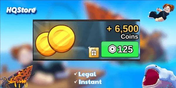 6,500 Coins