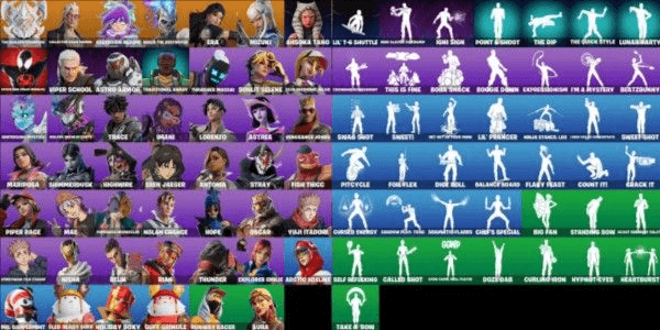 Gambar Product Fortnite Akun Banyak Skin (Baca Deskripsi Terlebih Dahulu)