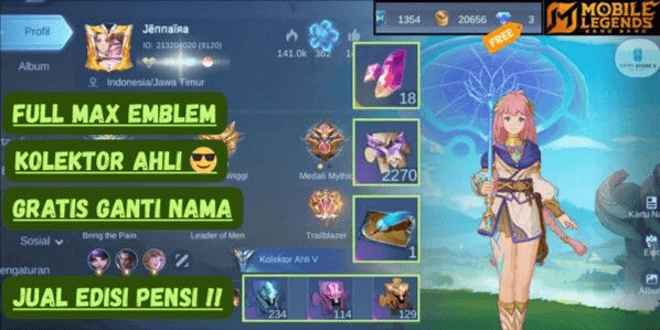 Gambar Product Cheap ML Accounts Mobile Legend Accounts Mobile Legends Accounts