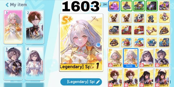 Gambar Product 1603 - ACCOUNT GETRICH LEGENDARY SPICA, LEGENDARY FIRE JIYONG. LEGENDARY CARMEN. EVO NARI. EVP GLOWNY. ETC