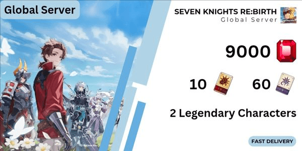 Gambar Product Seven Knights Rebirth Ruby Account First Edition