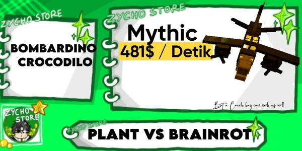Gambar Product Mythic Bombardino Crocodile