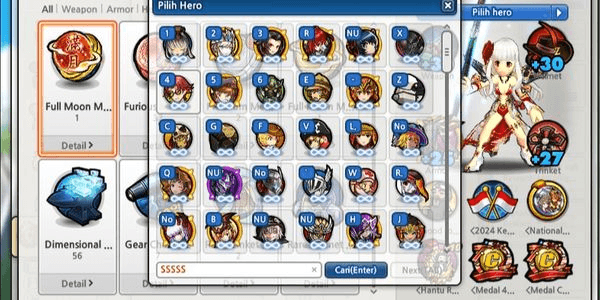 Gambar Product Super Cheap Lost Saga Account Herper Crowd