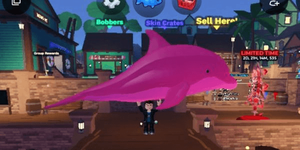 Gambar Product PINK DOLPHIN MEGA - FISH IT