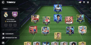 FC MOBILE ACCOUNT OVR 95 CONTENTS HUIJSEN 111, THURAM 108, SCHOLES 108, SQUAD GG! [4]