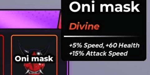 Gambar Product Oni Mask - Hunty Zombie