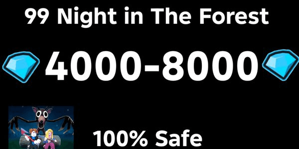 Gambar Product AKUN 4000-8000 DIAMONDS - 99 NIGHTS IN THE FOREST